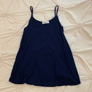 CJLA navy favorite spaghetti strap top